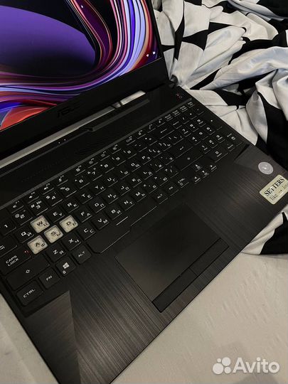 Игровой ноутбук asus TUF Gaming F15 FX506HM FX506H