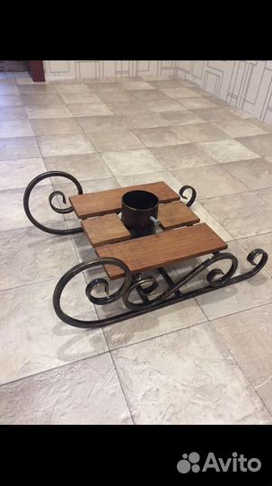 Сани подставка для ёлки