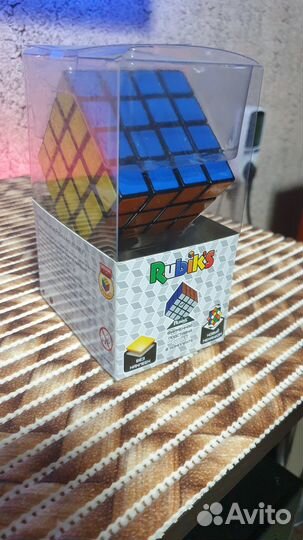 Кубик Рубика 4х4 (без наклеек, мягкий механизм)