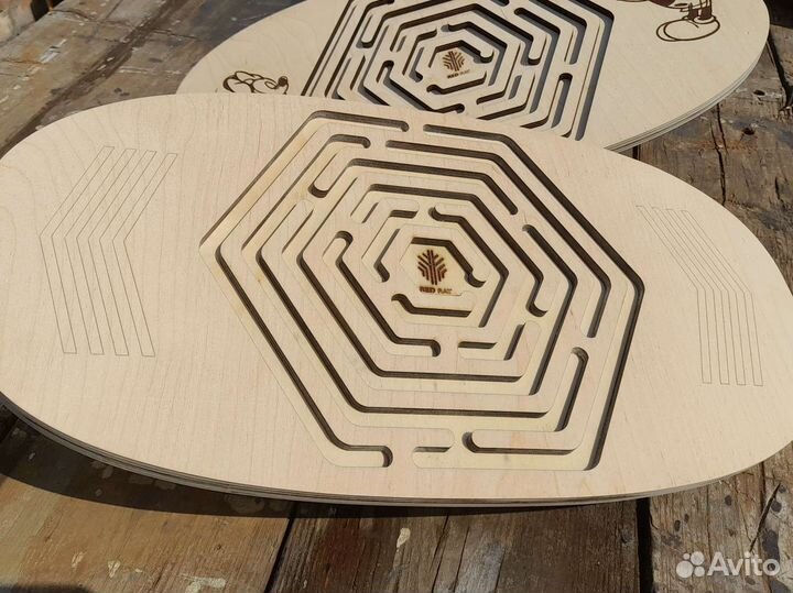 Баланс борд с лабиринтом детский