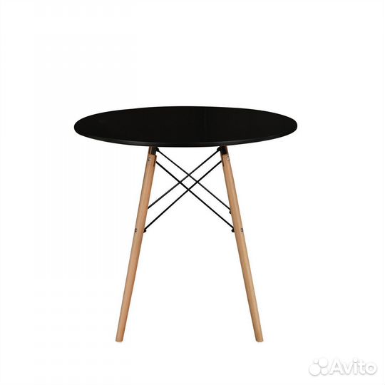 Стол LA Eames черный D100