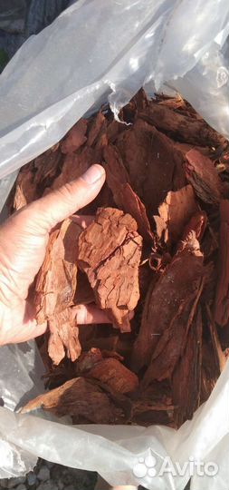 Мульча кора лиственницы