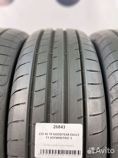Goodyear Eagle F1 Asymmetric 3 225/45 R19 93W