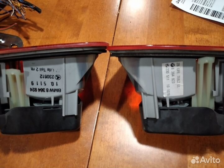 Фонари вставки в багажник bmw 3 e46 седан