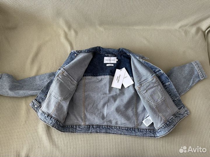 Джинсовая куртка Calvin Klein Jeans оверсайз новая