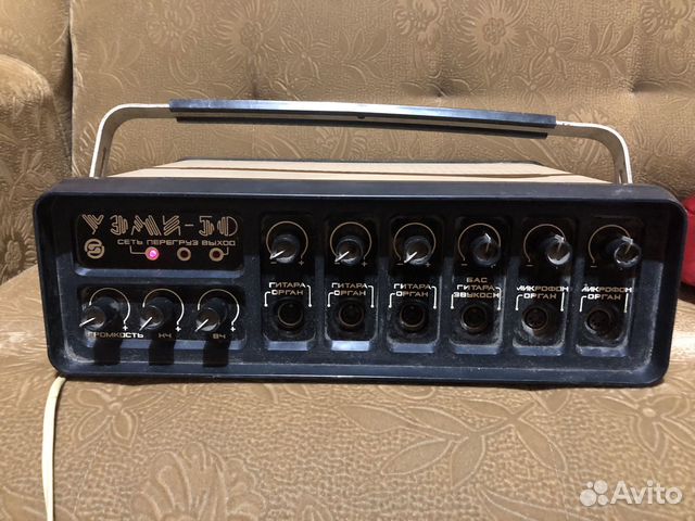 Уэми 50 усилитель звука эстрадный СССР купить в Санкт-Петербурге ...