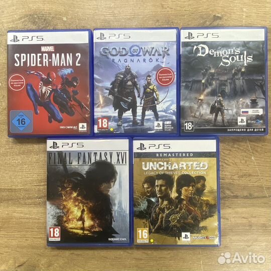 Новое пополнение игр PlayStation 5