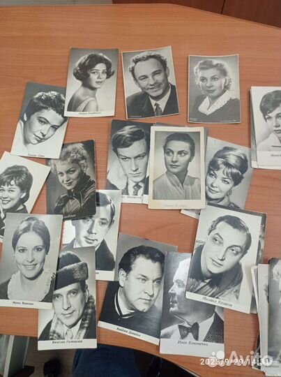 Открытки с фото советских актеров