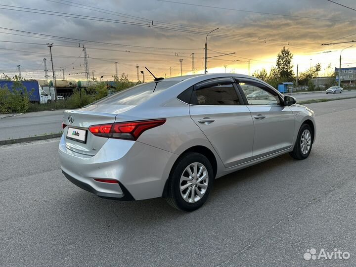 Hyundai Solaris 1.6 МТ, 2018, 81 802 км