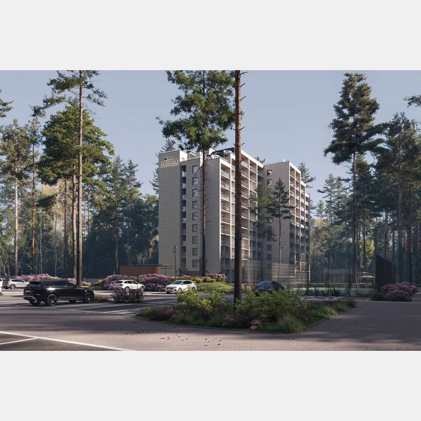 Апартаменты-студия, 42,1 м², 11/12 эт.