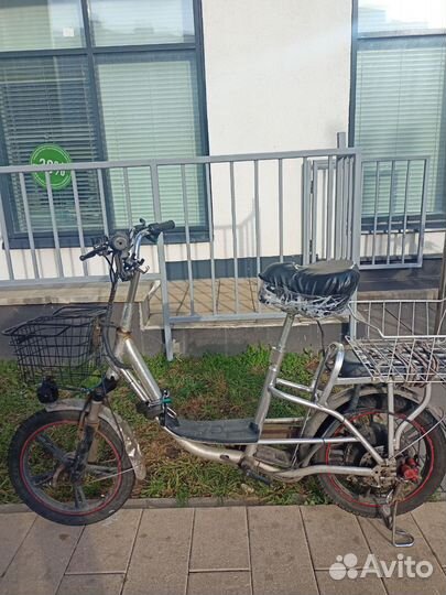 Электровелосипед бу Virus max +