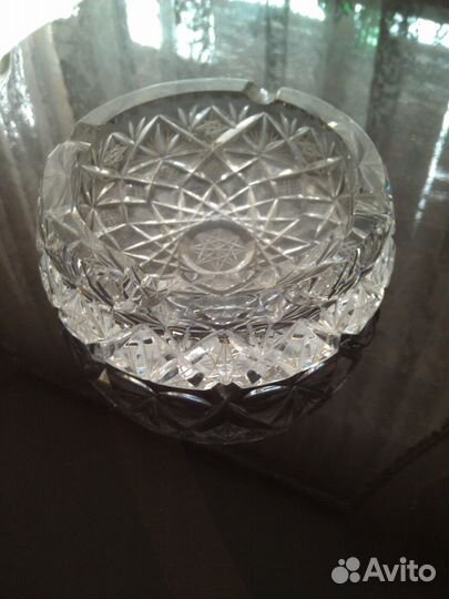 Хрустальная пепельница (Чехия)