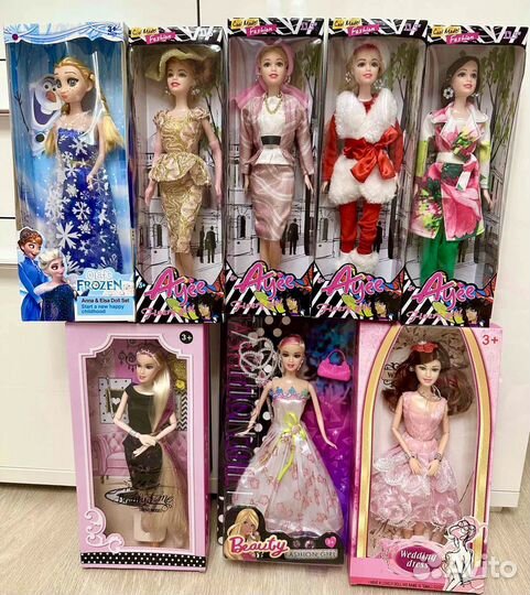 Куклы новые -7 штук