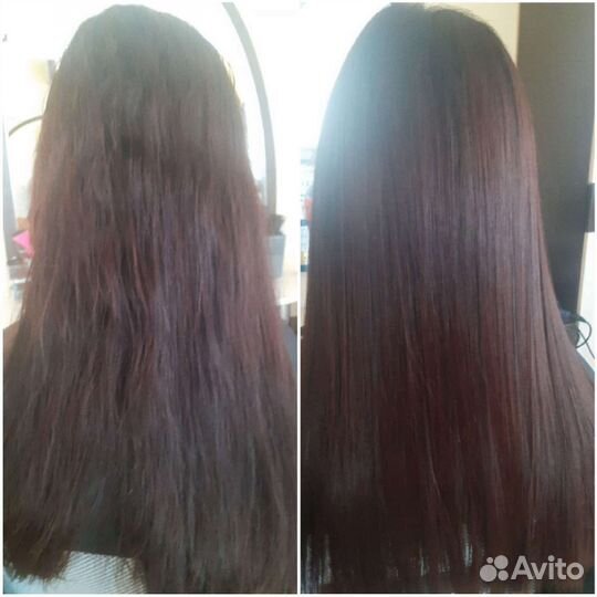 Кератиновое выпрямление ботокс