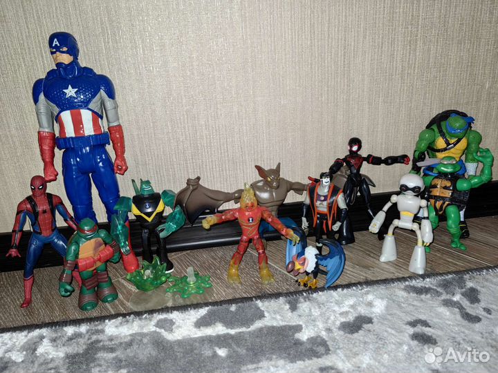 Супергерои и герои мультфильмов