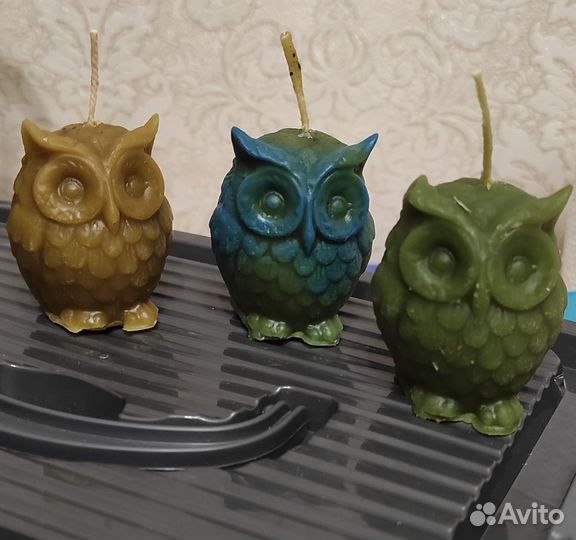 Программные свечи из натурального воска