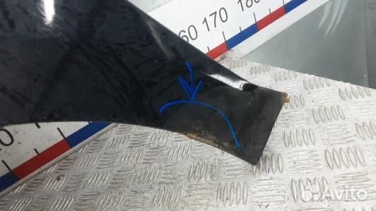 Крыло переднее левое skoda rapid (NKR02D901)