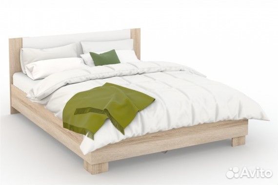 Кровать Аврора со встроенным основанием под матрас