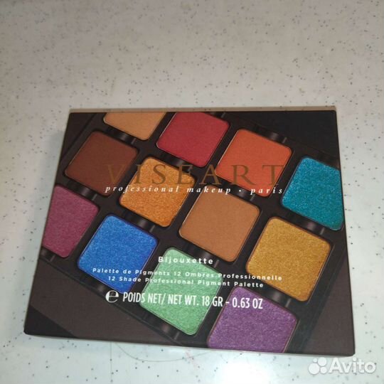 Палетка теней для век Etendu Bijouxette, Viseart