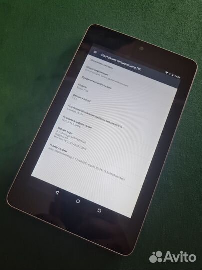 Планшет Asus nexus 7 (3G, 32Gb, And 7.1)