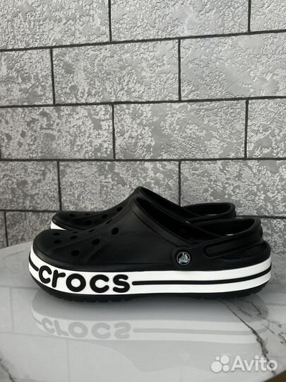 Crocs сабо черные