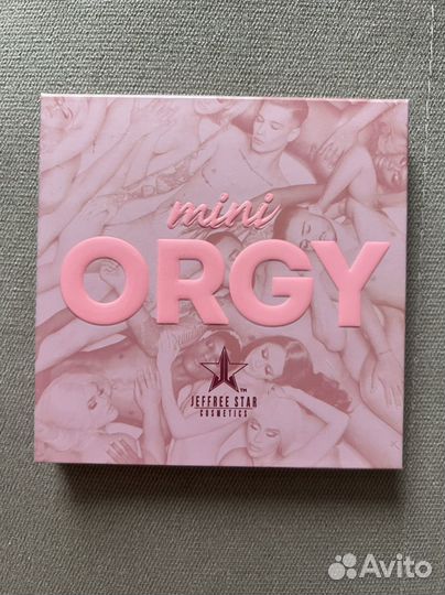 Jeffree star cosmetics Палетка теней Mini Orgy