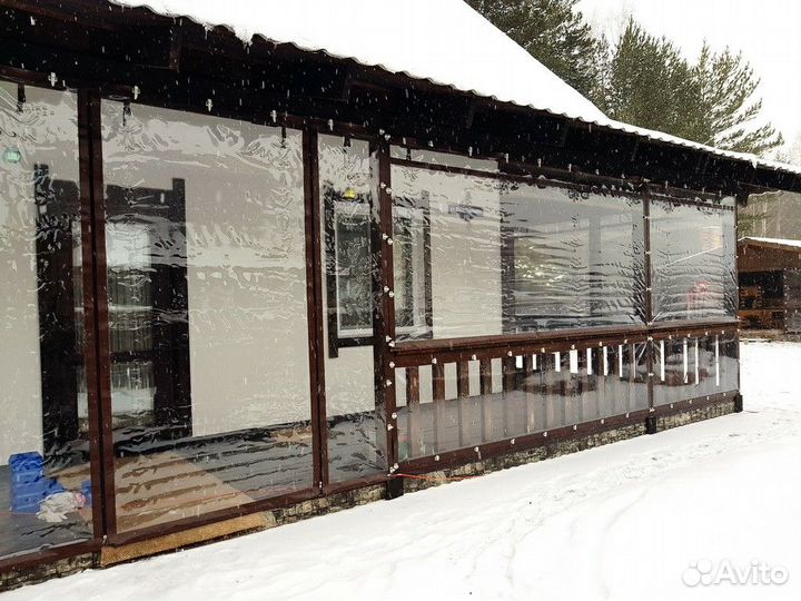 Мягкие окна для беседок, веранд