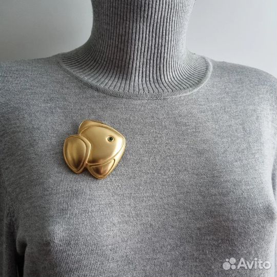 Брошь Les Bernard, винтаж США