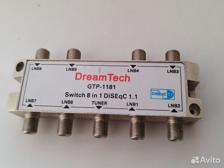 Diseqc переключатель на 8 портов