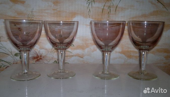 Ваза, креманки, бокалы, стаканы, рюмки