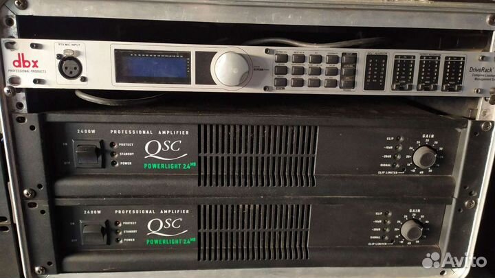 Комплект звука JBL, QSC