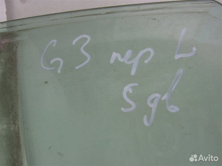 Стекло двери передней левой Volkswagen Golf