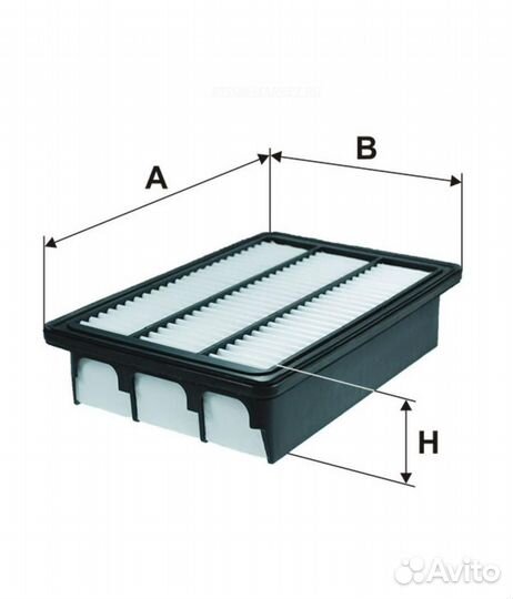 Filtron AP122/7 Фильтр воздушный hyundai
