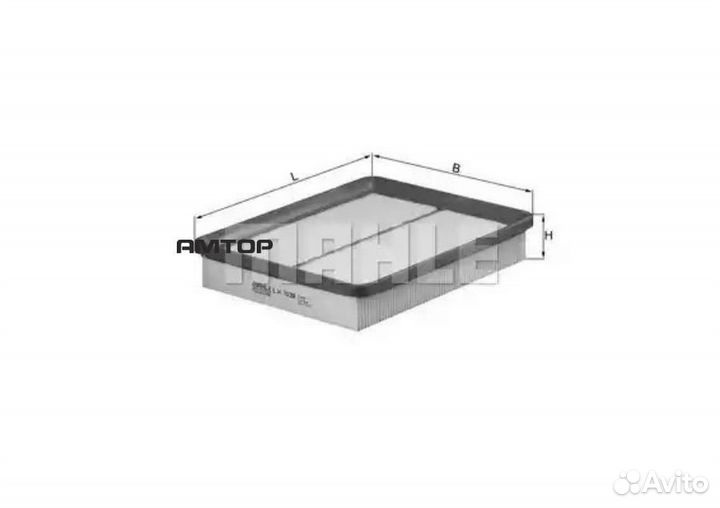 Mahle LX1039 Фильтр воздушный