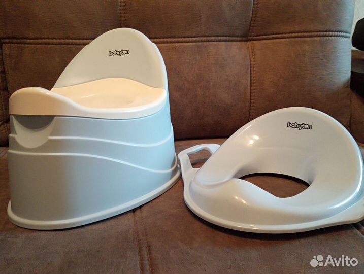 Горшок и сидушка на унитаз для детей