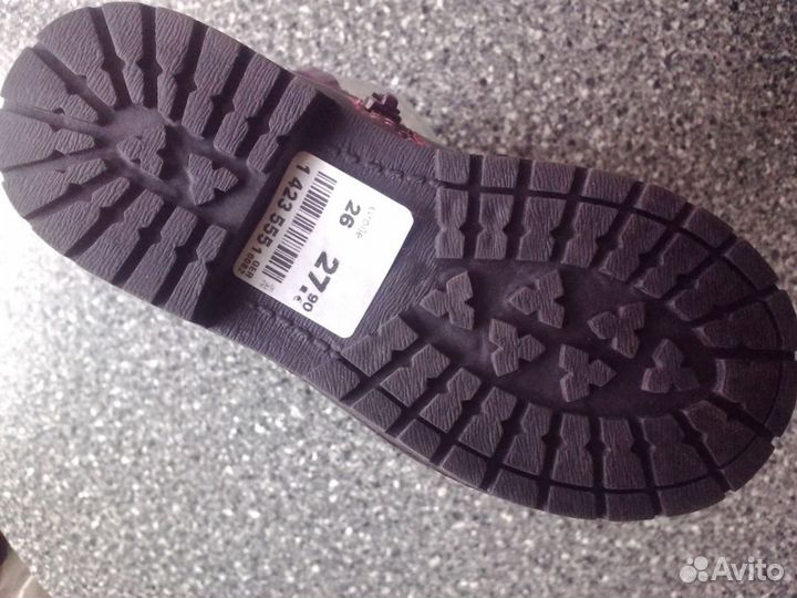 Сапоги на девочку демисезонные