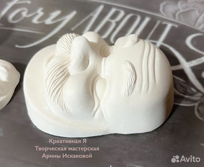 Лица для ватных игрушек. Дед мороз, снегурочка