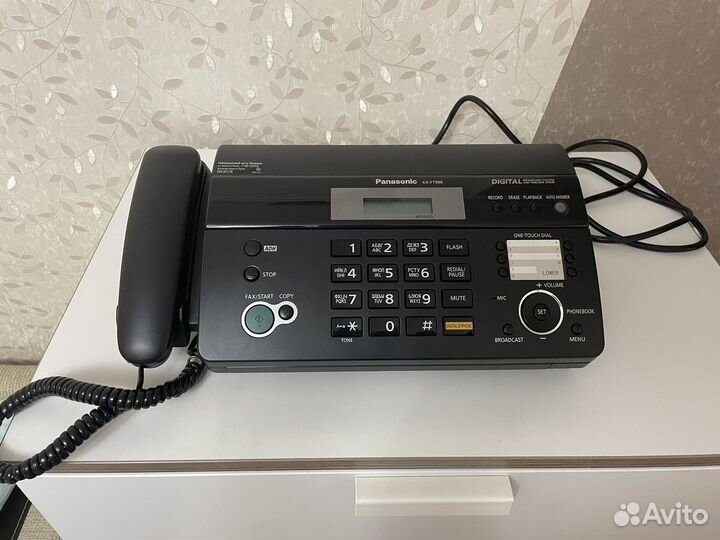 Телефон факс panasonic