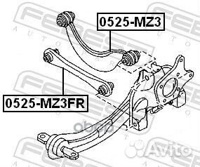 Тяга задней подвески (mazda 3 BK 2003-2008) FEB