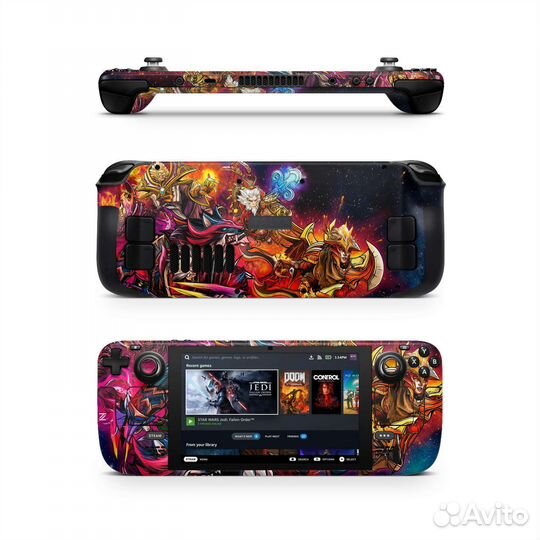 Valve Steam Deck защитная виниловая плёнка