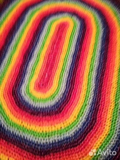 Овальный коврик