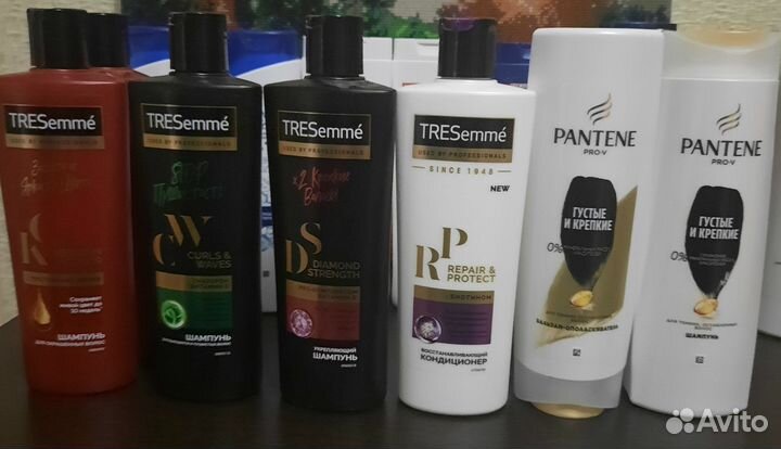 Шампунь elseve,tresemme, fructis, clear, wella