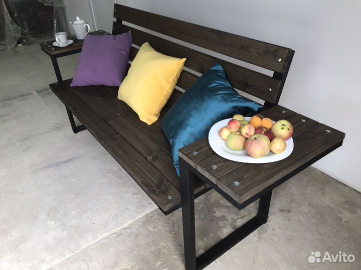 Скамейка лавочка садовая