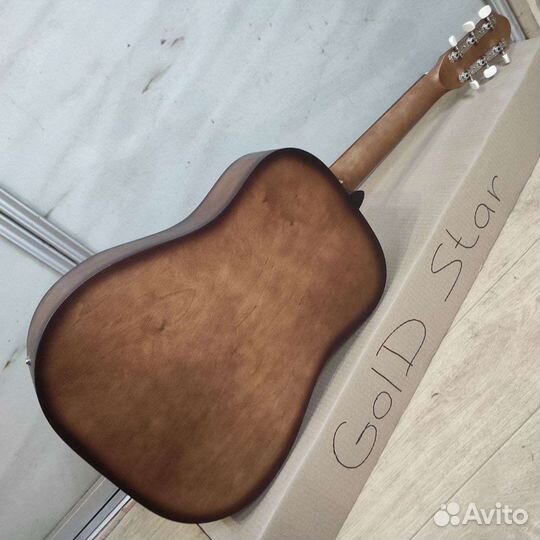 Электроакустическая гитара с широким грифом