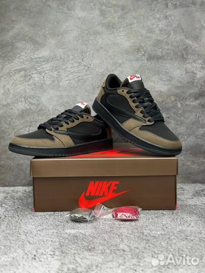 Кроссовки мужские nike air jordan travis Scott