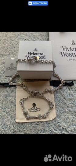 Колье и браслет vivienne westwood