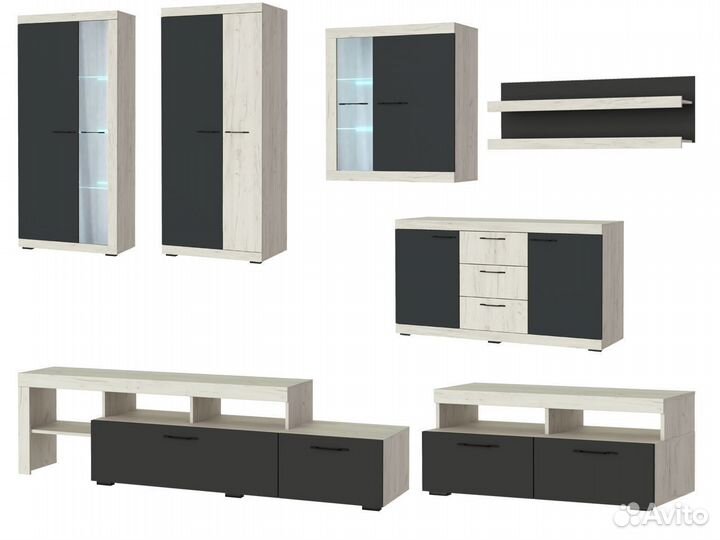 Модульная стенка в гостиную