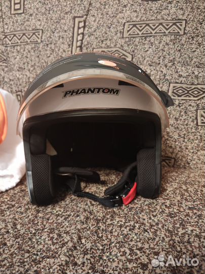 Мотоциклетный шлем Phantom модуляр раз. М(59-60см)