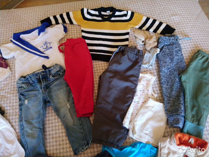 Пакет вещей на мальчика 86 92
