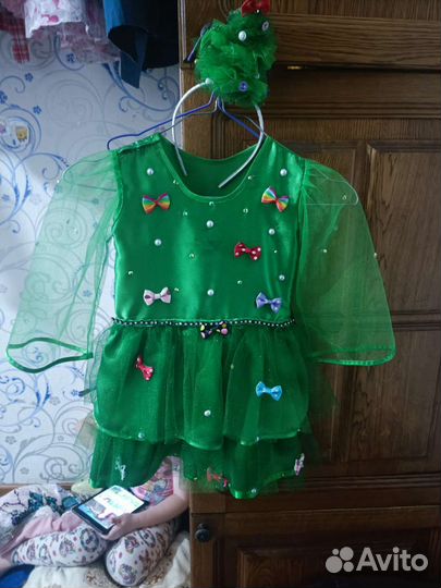 Новогодний костюм ёлочка